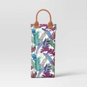 Foam Garden Kneeler – Tropical Pattern, Thick Kneeling Pad For Gardening, Ivory