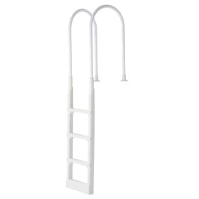 Pool Ladder Thickened 4-Step & 2 Handrails of 300 lb Capacity for 48-54 In Pool