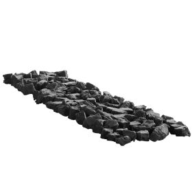 0.8-1.2 Inch Lava Rocks Fire Stones Reusable for Fire Pit Fireplace
