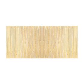 VEVOR Natural Bamboo Slat Screening Privacy Bamboo Slat Fence 3 ft H x 19.6 ft L