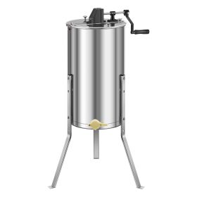 Manual Honey Extractor 2 Frame Beekeeping Honeycomb Spinner Stainless Steel