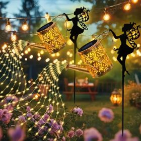 2PCS Solar Garden Decorative Lamp, Outdoor Landscape Lamp, Torch Lamp, Outdoor Lighting Lamp, Party Atmosphere Lamp, Fairy Lamp, Suitable For Gar (Option: 2PCS-Colorful)